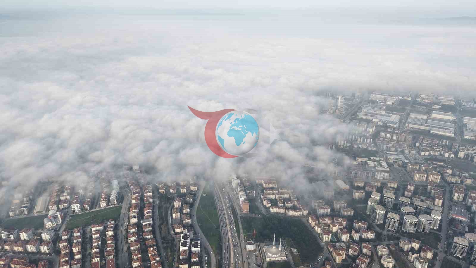 Sis Bursa’nın yarısını yuttu