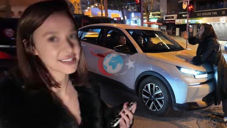 Yer: Kadıköy Polisler şaştı kaldı: Alkollü kadın çakar iddiasıyla aracın önüne atladı