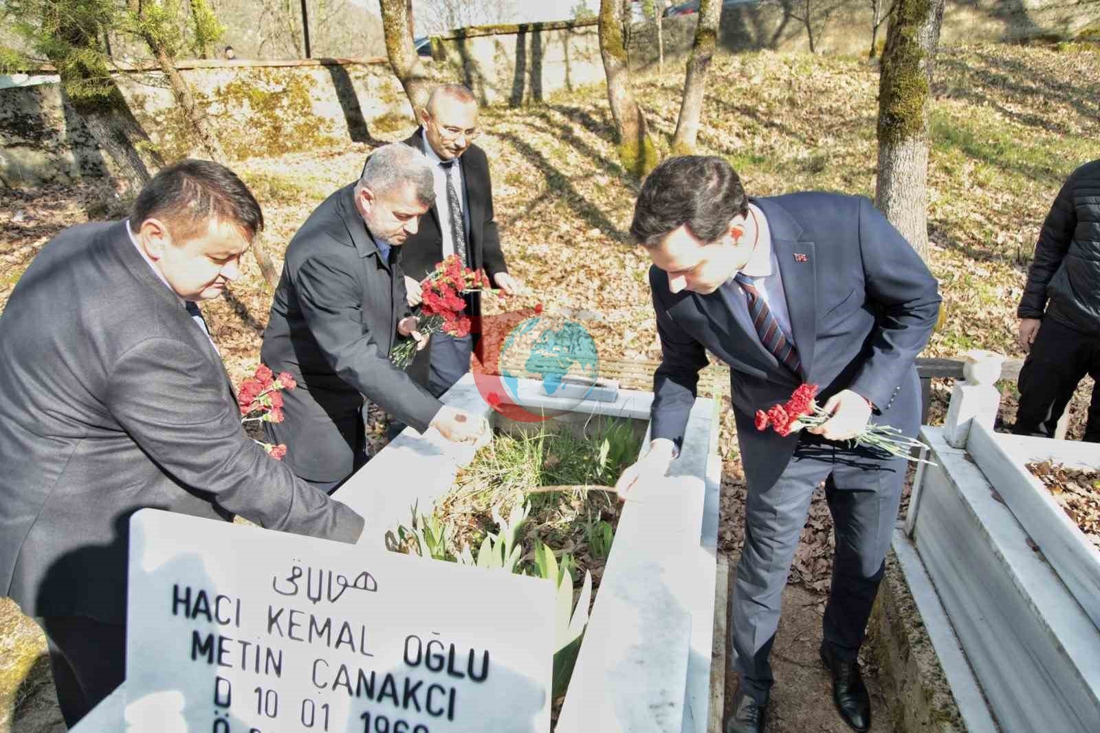 Maden Şehitleri İçin Yenice'de Anma Töreni