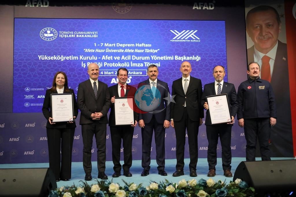 OMÜ Kentsel Arama ve Kurtarma Ekibi akreditasyon sertifikasını aldı