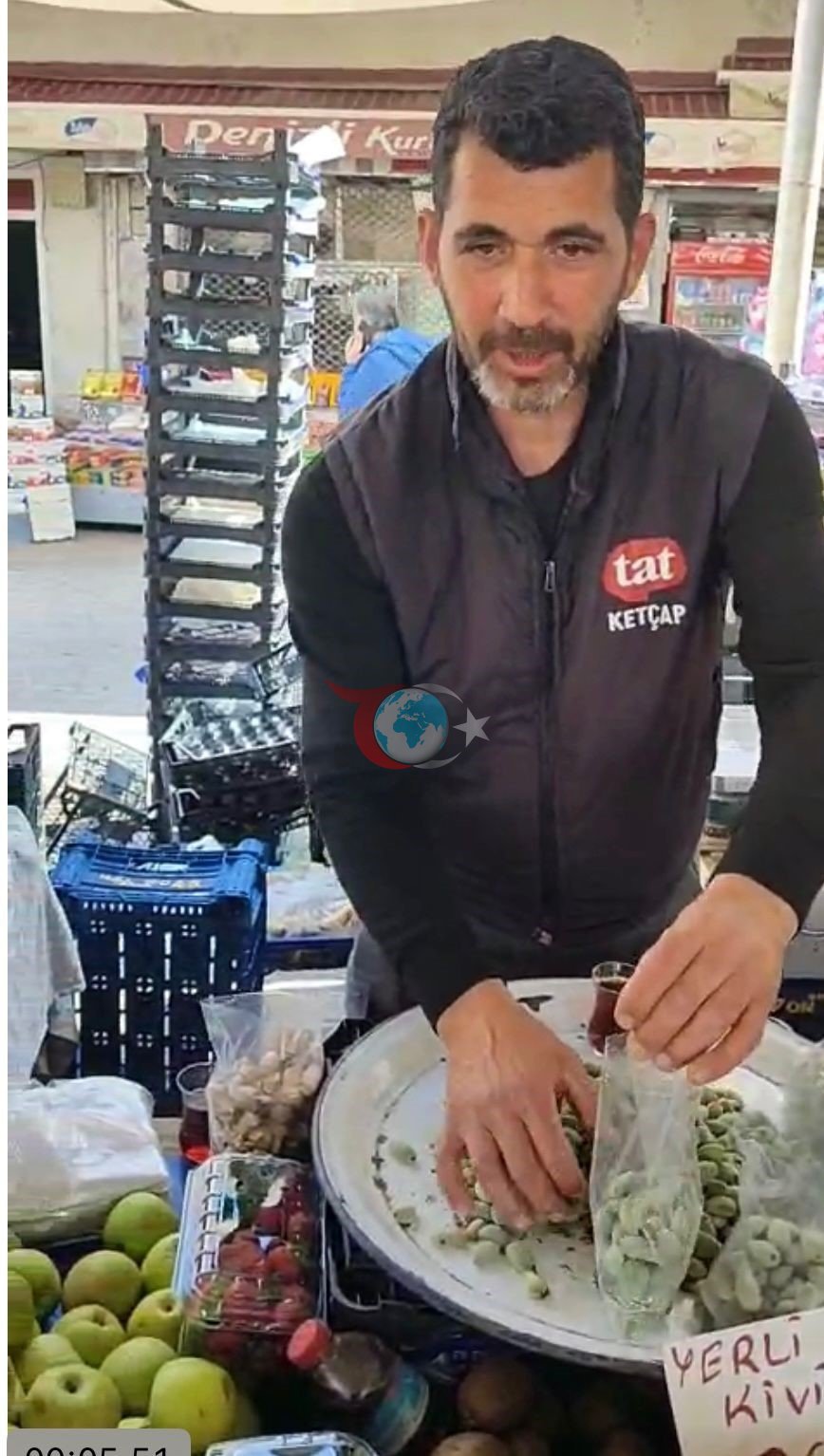 Datça Bademi, Yatağan&rsquo;daki pazar tezgahlarında yerini aldı