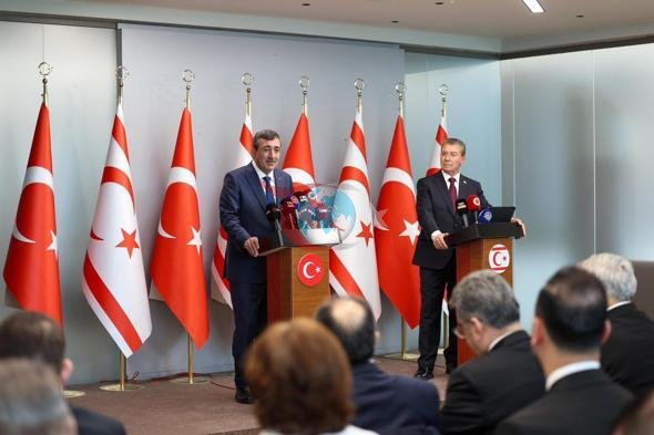 Cumhurbaşkanı Yardımcısı Yılmaz, KKTC’de