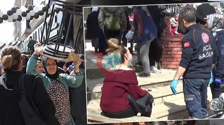 Aydın'da Açılışta İzdiham: Yaralananlar Hastaneye Kaldırıldı