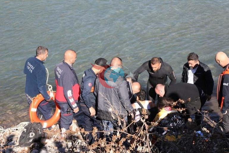 Baraj gölünde can pazarı Araçta mahsur kalan 23 yaşındaki sürücü kurtarıldı