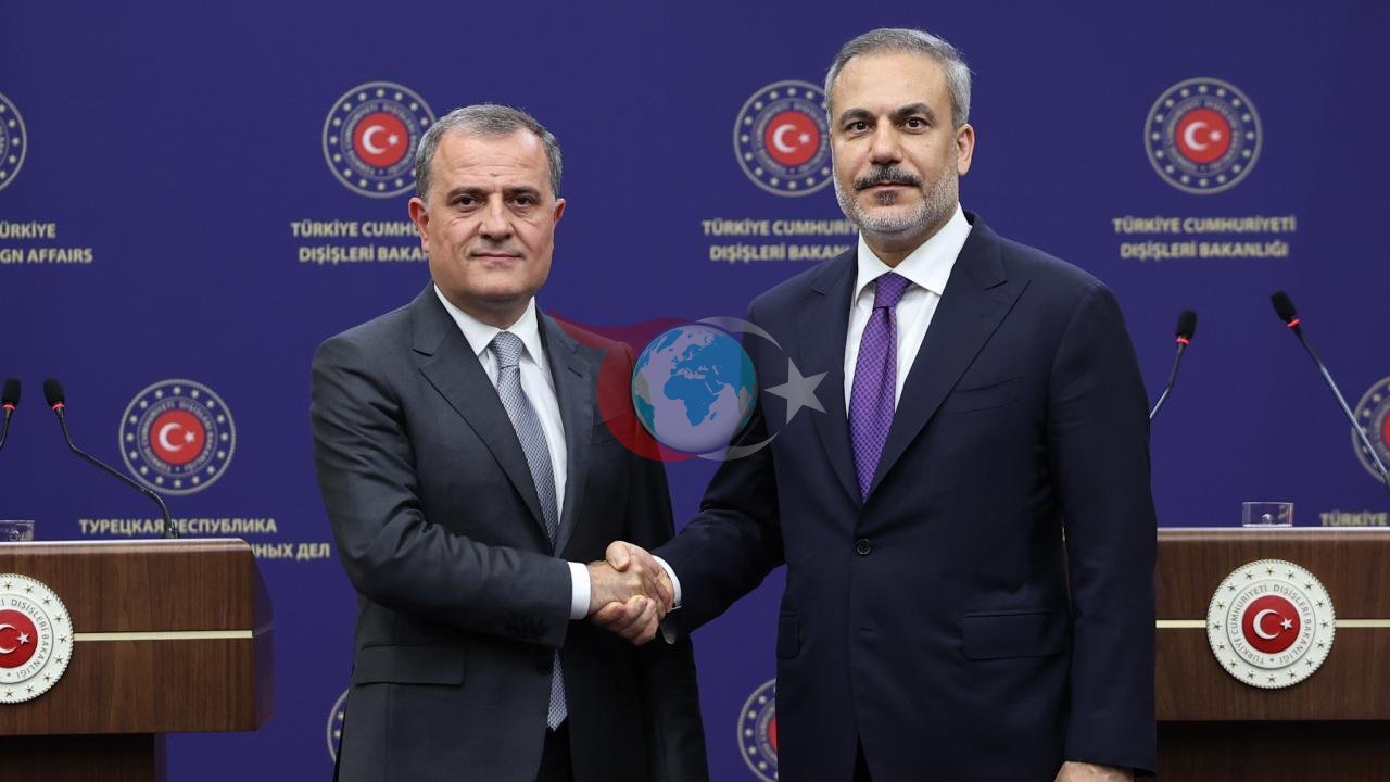 Dışişleri Bakanı Hakan Fidan ve Azerbaycan Dışişleri Bakanı Ceyhun Bayramov