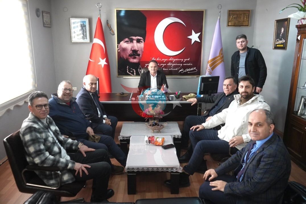 Edremit Ticaret Odası&rsquo;ndan Havran Sebze Ve Meyveciler Esnaf Odası&rsquo;na ziyaret
