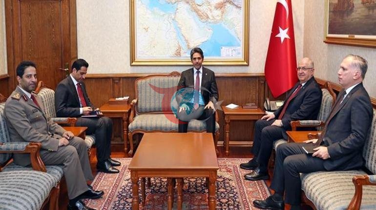 Bakan Güler, Katar Büyükelçisi Faisal ile bir araya geldi