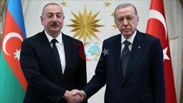 Cumhurbaşkanı Erdoğan, Azerbaycan Cumhurbaşkanı Aliyev ile görüştü