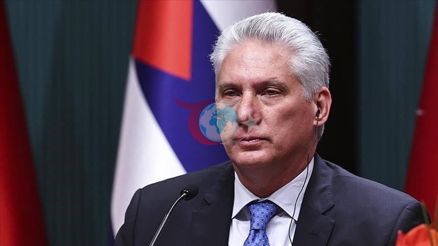 Küba Devlet Başkanı Miguel Diaz-Canel