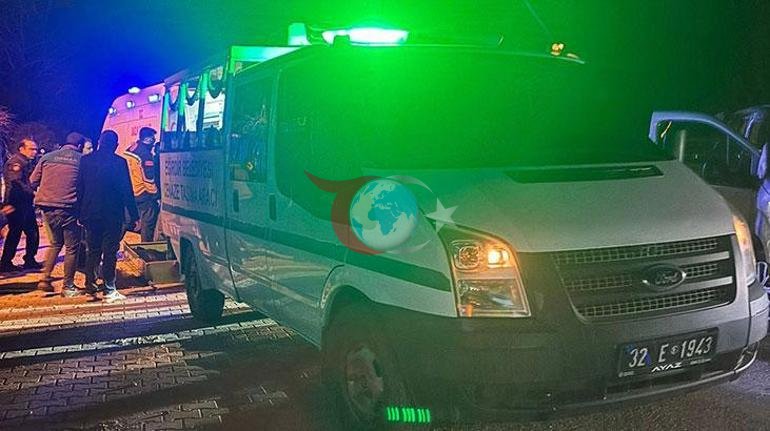 İş makinesinin basınçla fırlayan tekeri sonu oldu Uçurumdan düşüp, can verdi