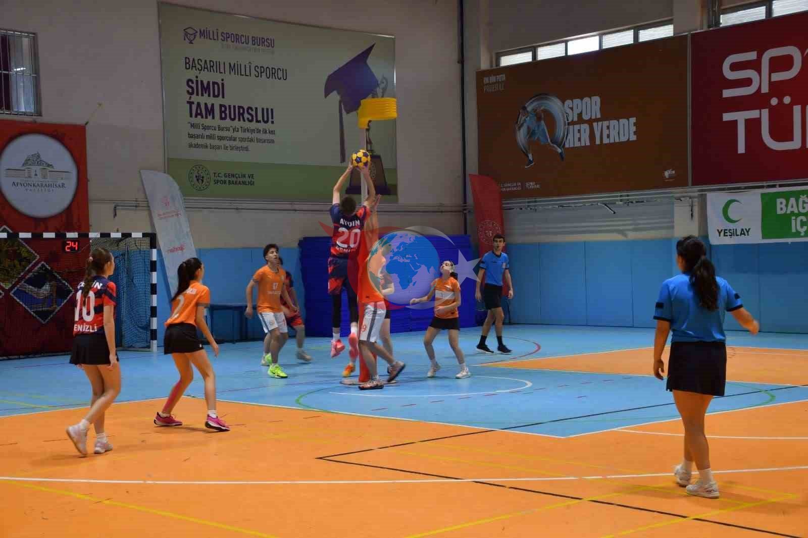 Korfbol Gençler Grup Müsabakaları tamamlandı