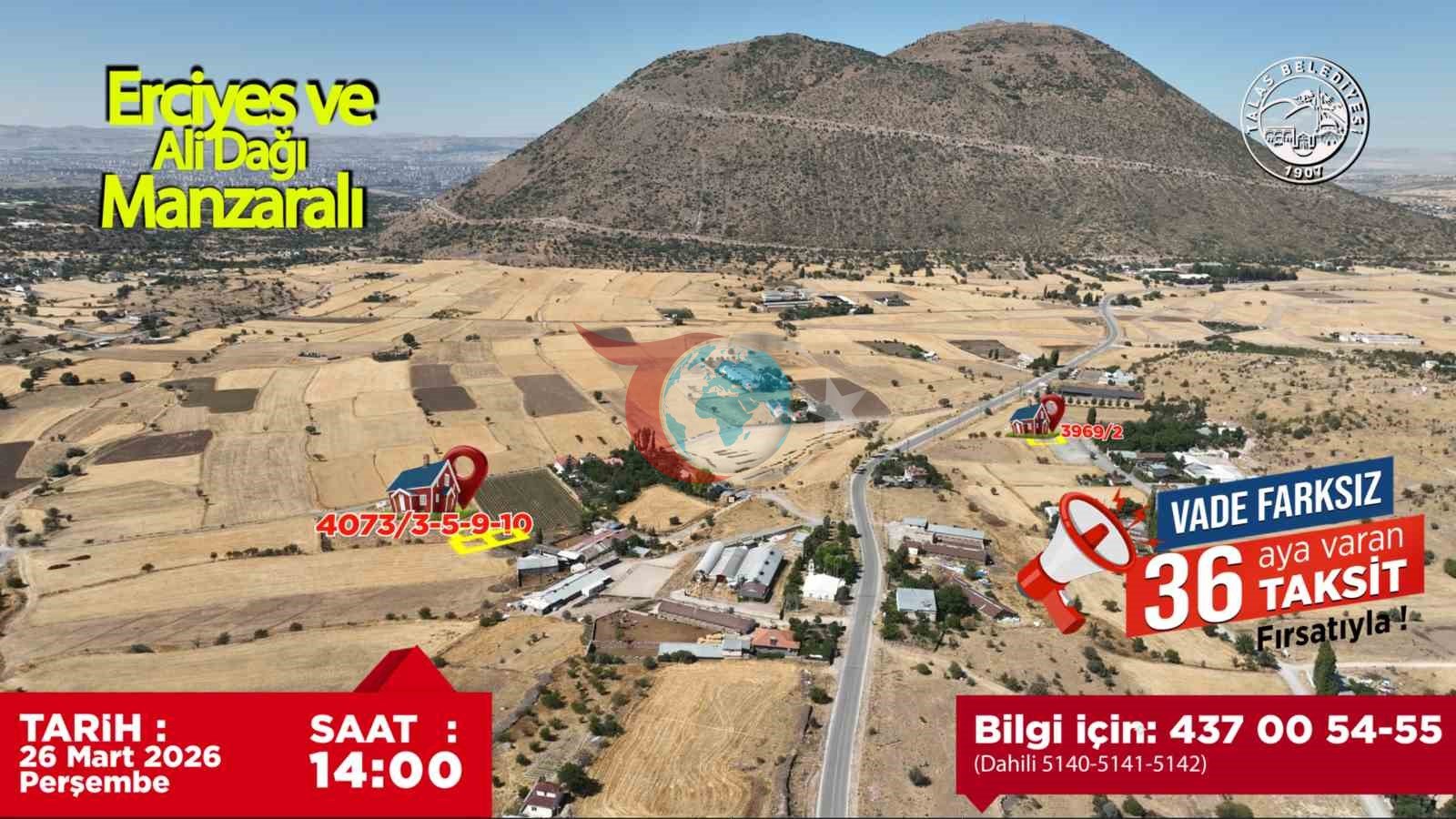 Talas&rsquo;ın gözde lokasyonlarında villa parseli fırsatı