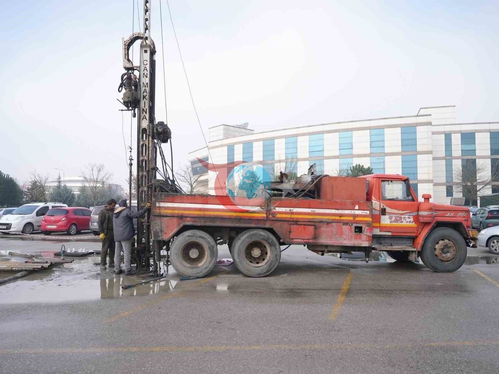 400 yataklı hastane yapımı için zemin etüt çalışmaları başladı