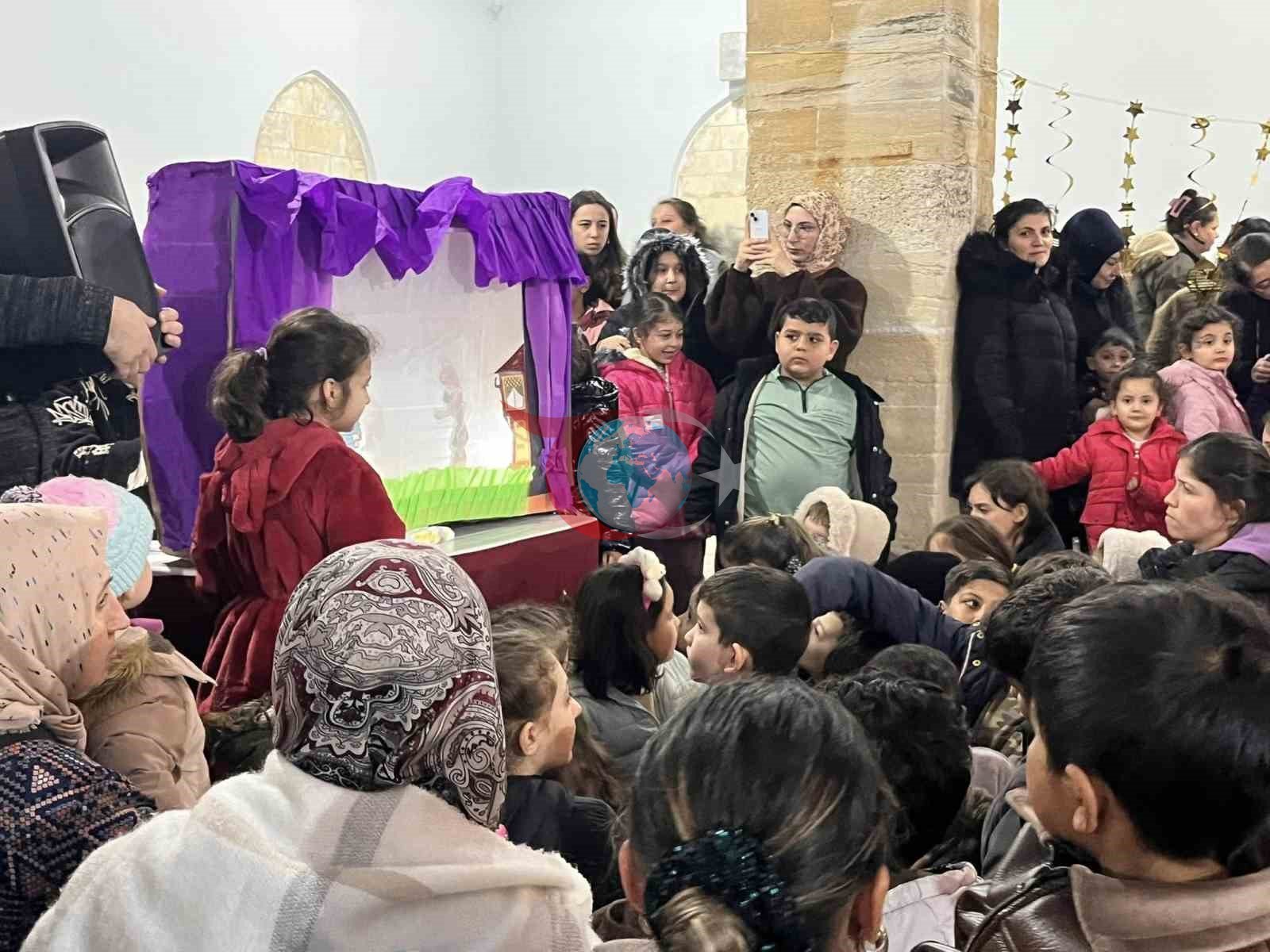 Çocuklar Ramazan şenliğinde eğlendi