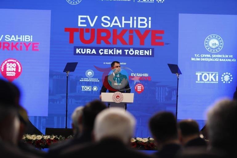 Bakan Kurum: 500 bin konut için çalışacağız, başaracağız