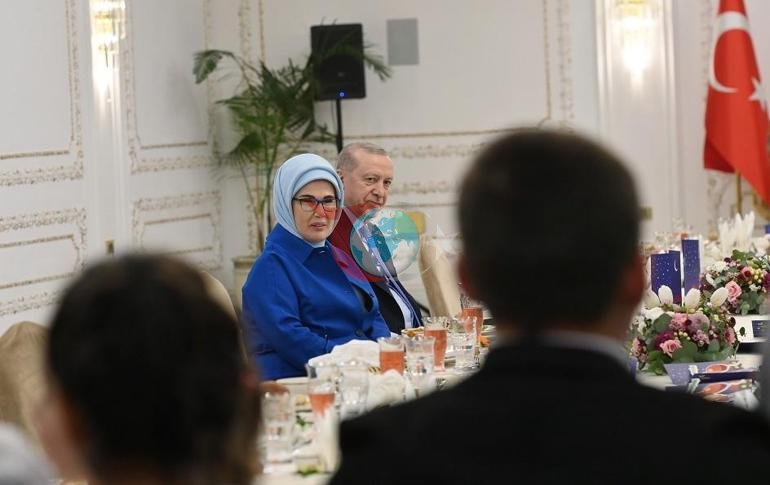 Cumhurbaลkanฤฑ Erdoฤan, devlet himayesindeki รงocuklarla iftarda buluลtu