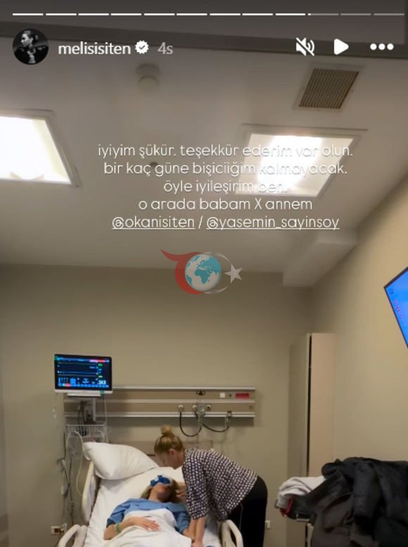 Melis İşiten ameliyata alındı