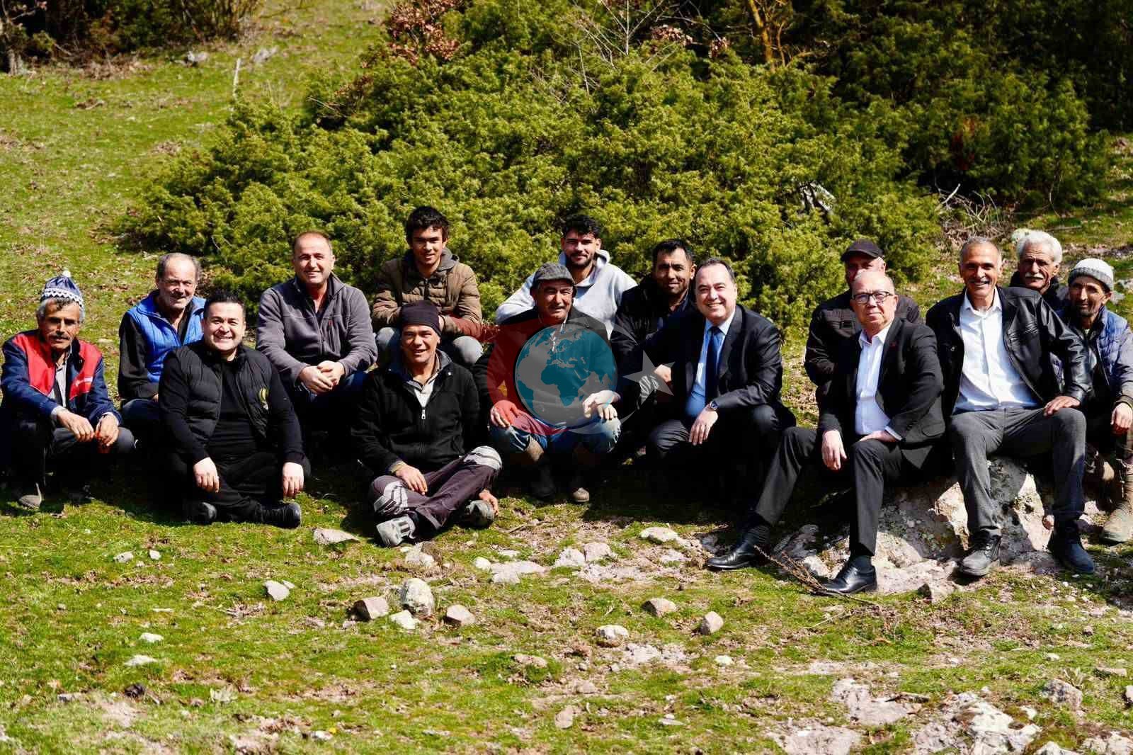 Manisa&rsquo;da meralara 8,5 tonluk bereket