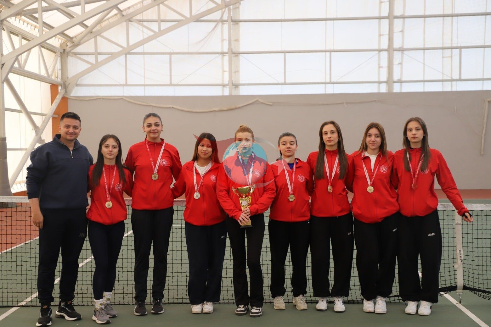 Kütahya&rsquo;da &rsquo;Okullar Arası Gençler Tenis Müsabakaları&rsquo; tamamlandı
