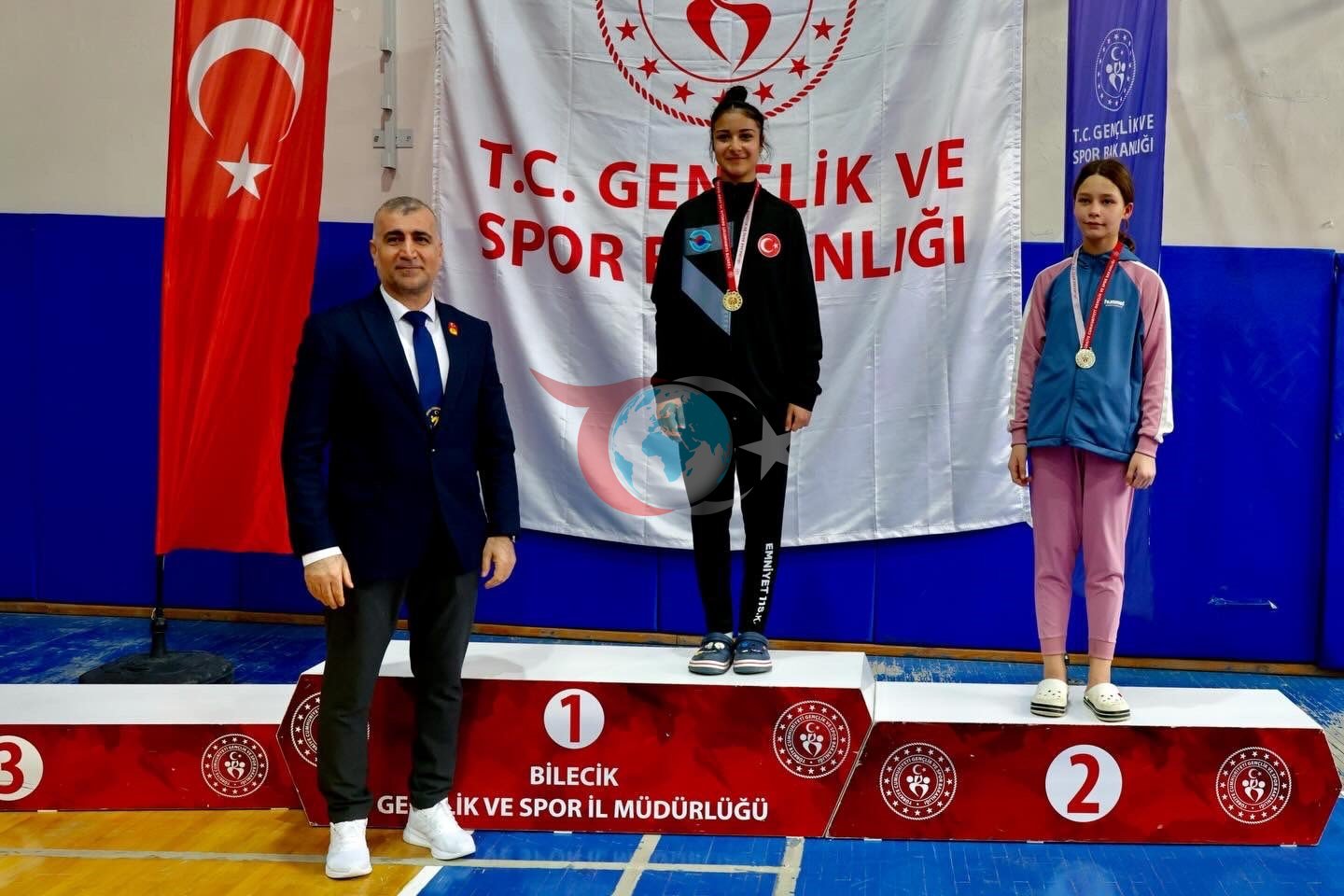 Bilecik’te Tekvando Yıldızlar İl Birinciliği tamamlandı