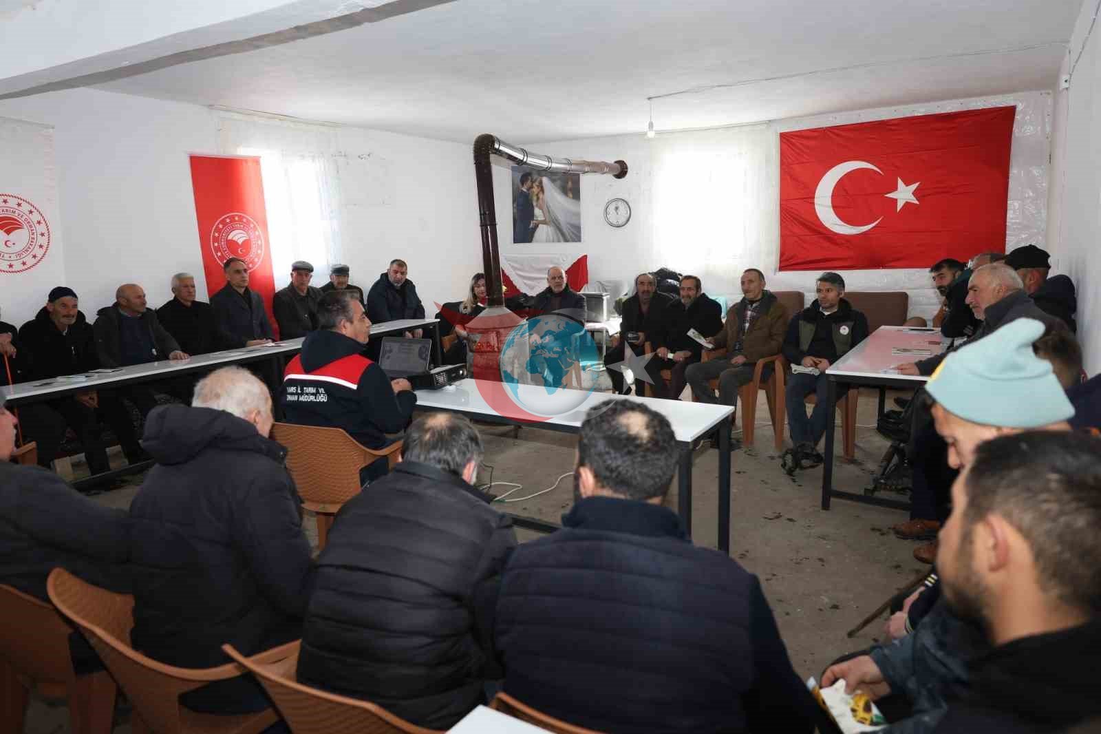 Kars’ta Tarım ve Orman Müdürlüğü üreticilerle buluşmayı sürdürüyor
