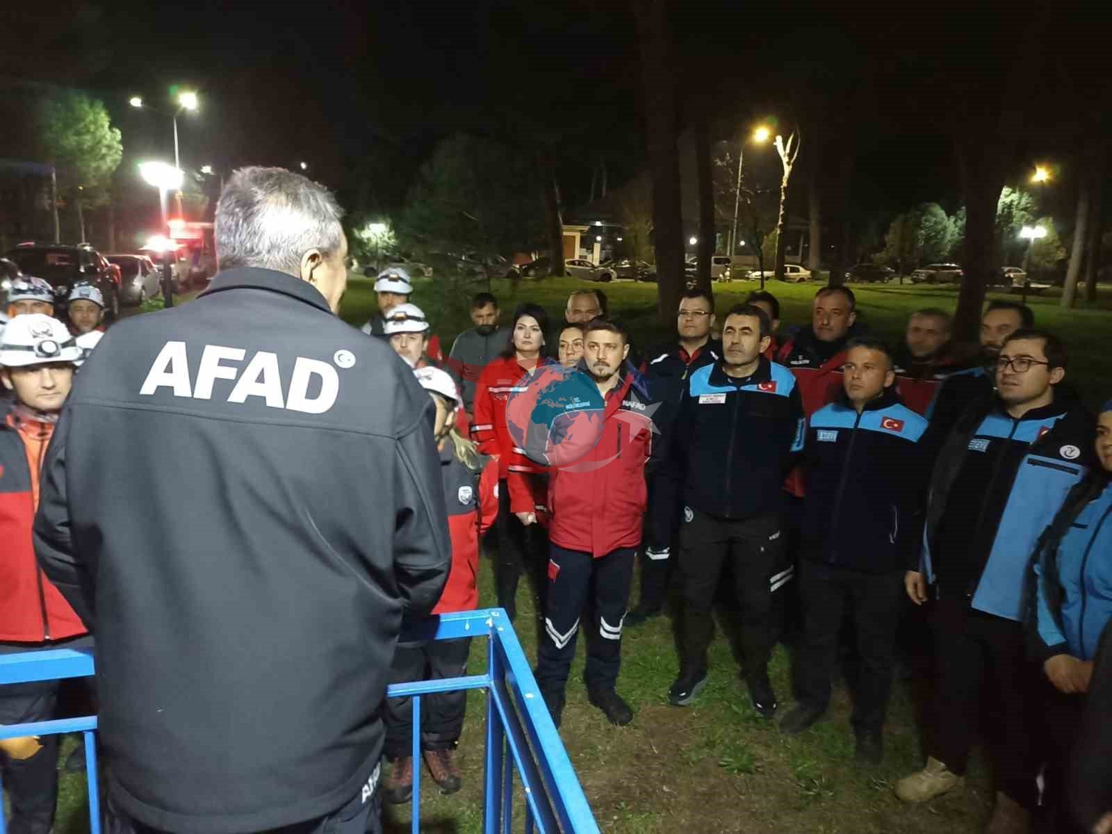 Nazilli’de habersiz afet tatbikatı