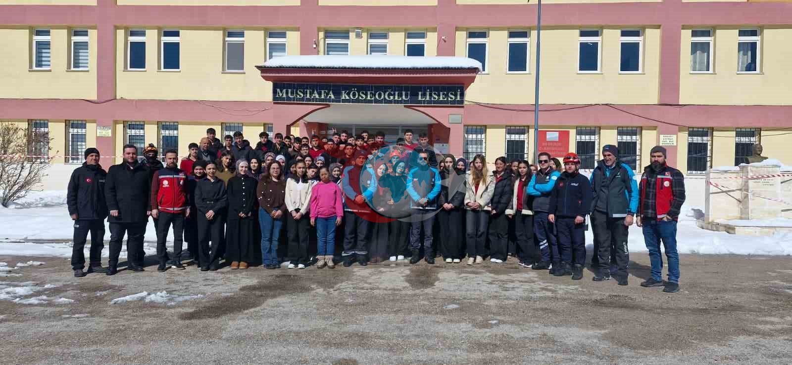 Bayburt&rsquo;ta Deprem Haftası etkinlikleri tamamlandı