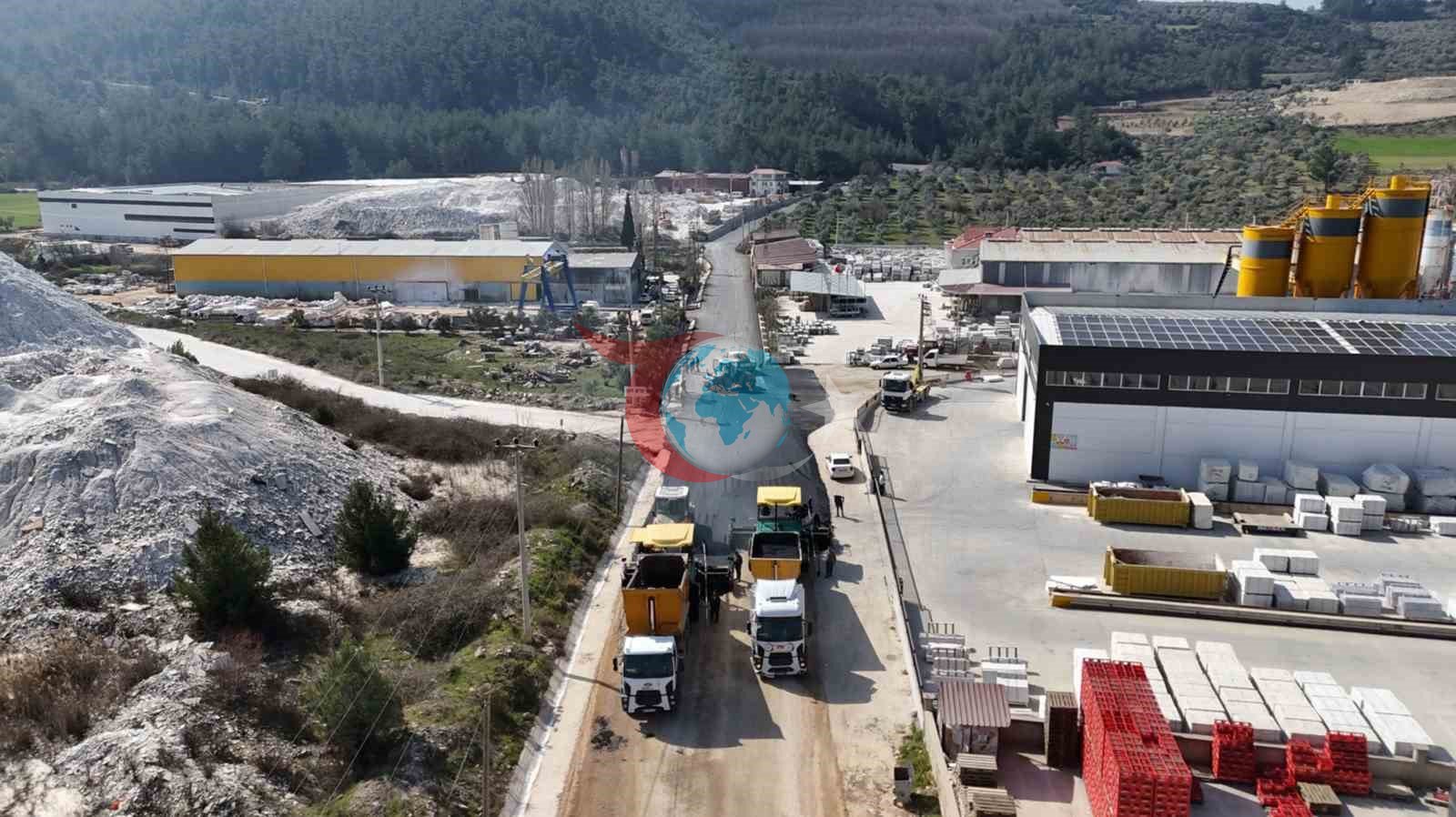 Menteşe Salihpaşalar-Kafaca bağlantı yolu yenilendi