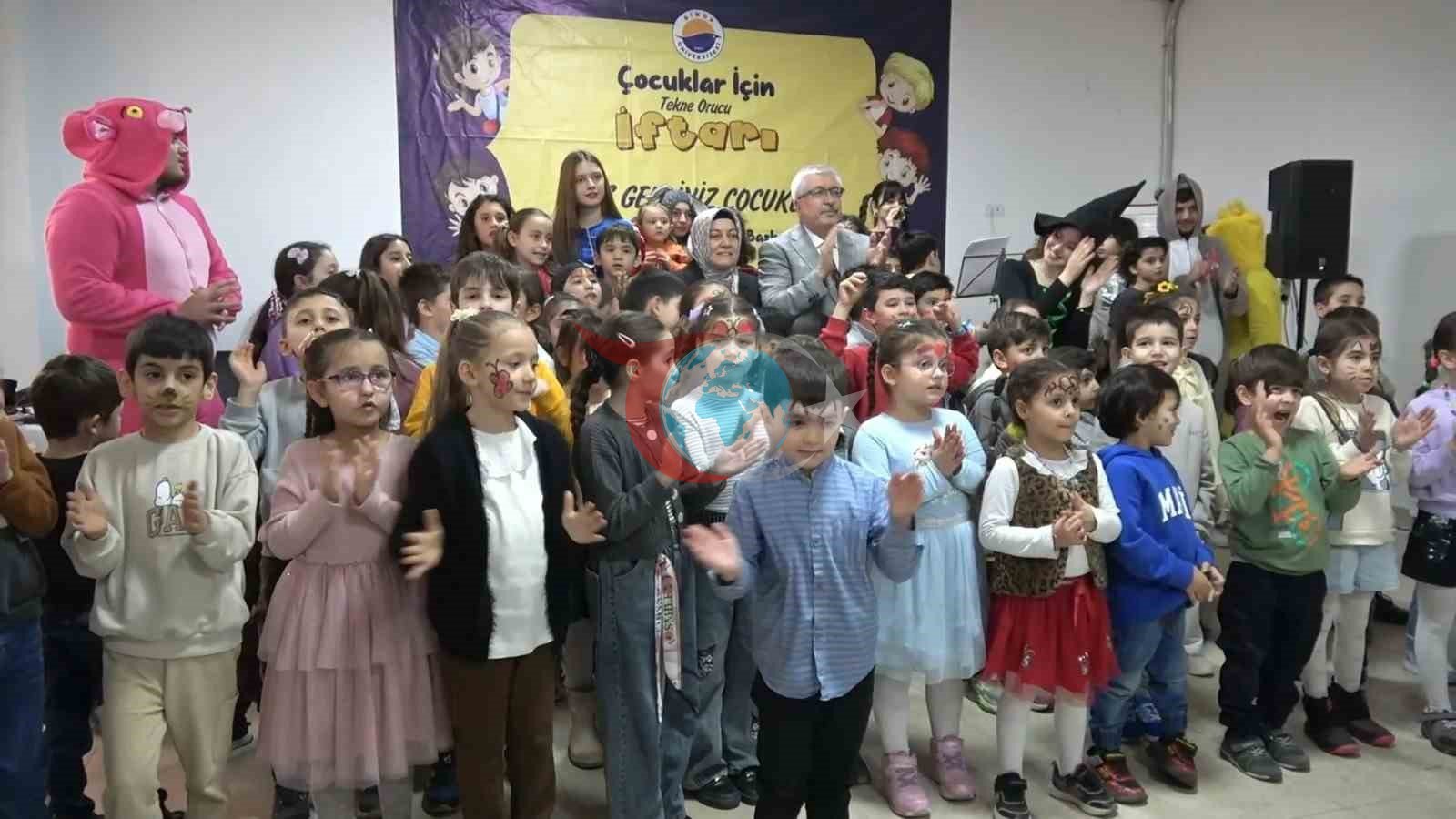 Sinop’ta miniklerin tekne orucu sevinci