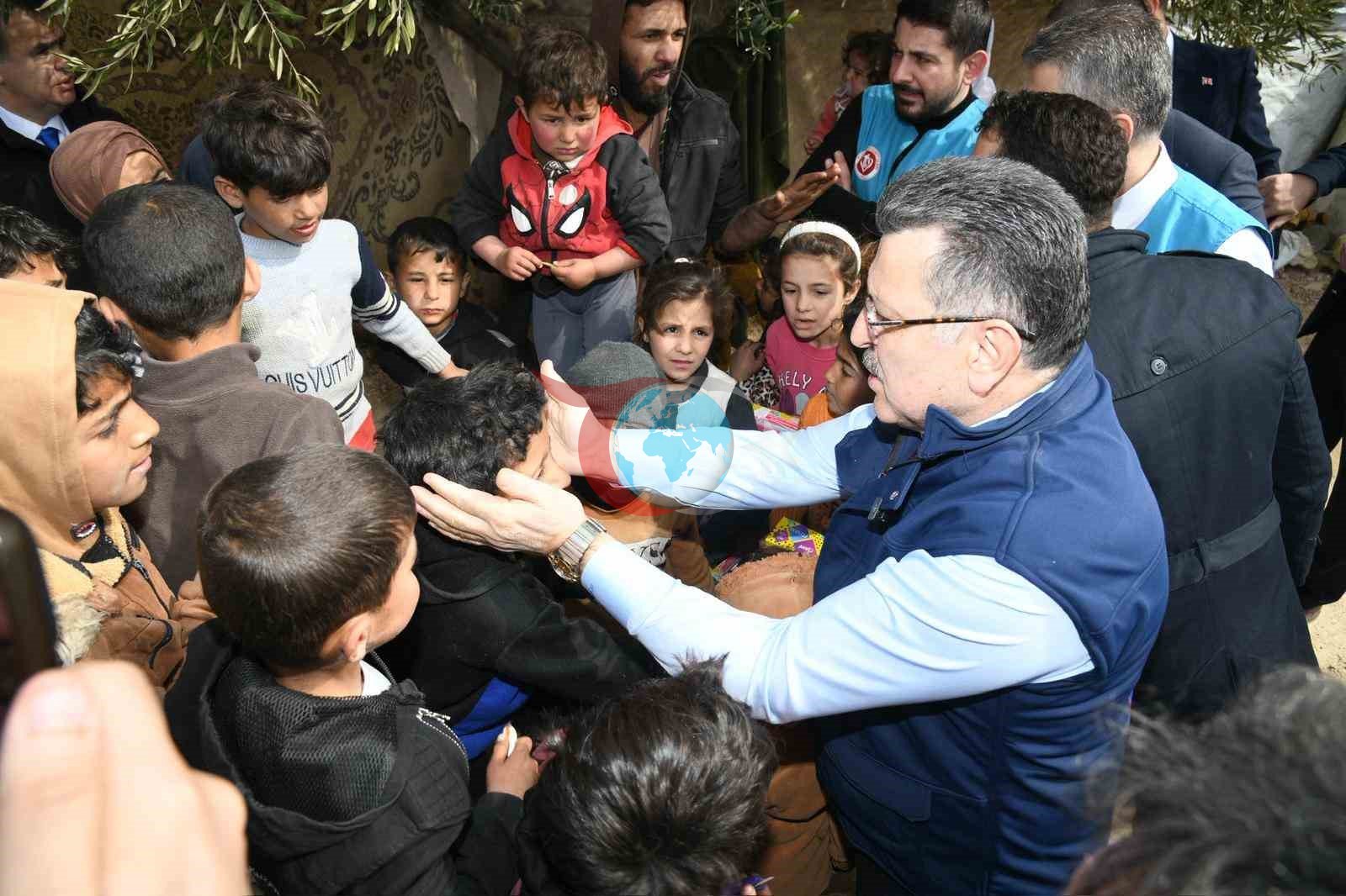 Trabzon'dan Suriye'ye Uzanan Yardım Eli: Shamarin Çadır Kent Ziyareti