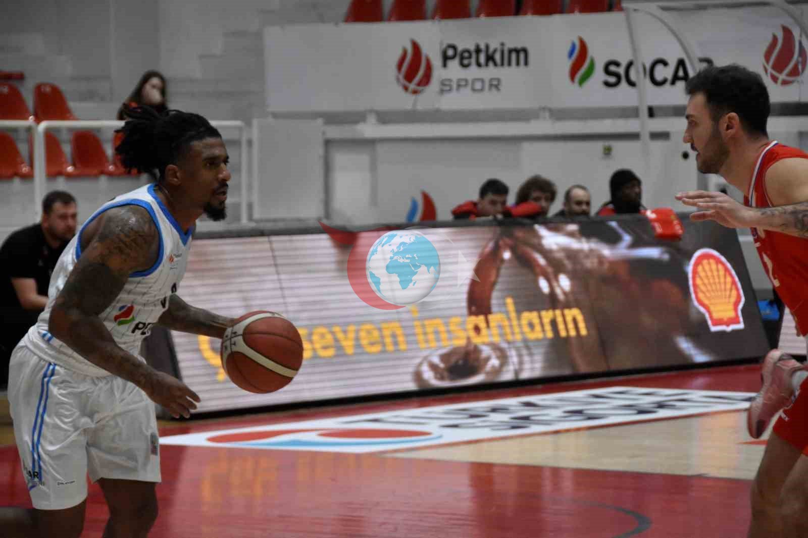 Basketbol Sรผper Ligi: Aliaฤa Petkimspor: 95 - Onvo Bรผyรผkรงekmece: 104