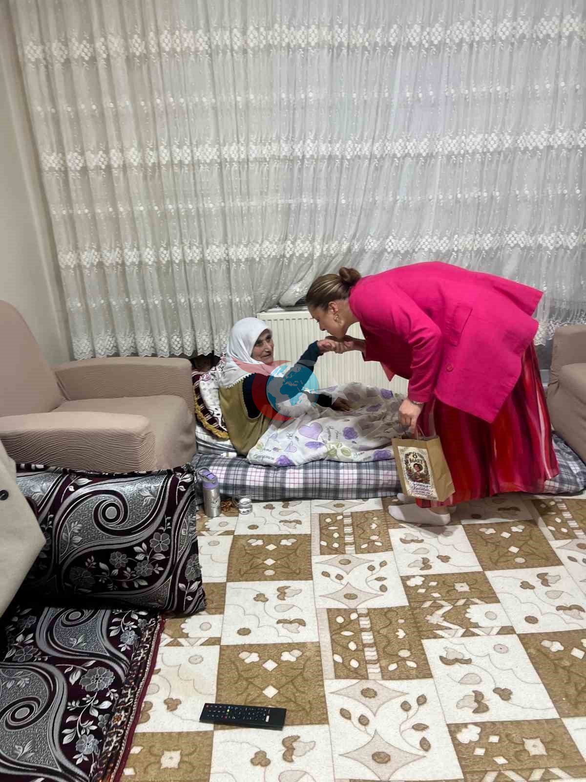 Kadın muhtardan, kadınlara anlamlı dokunuş