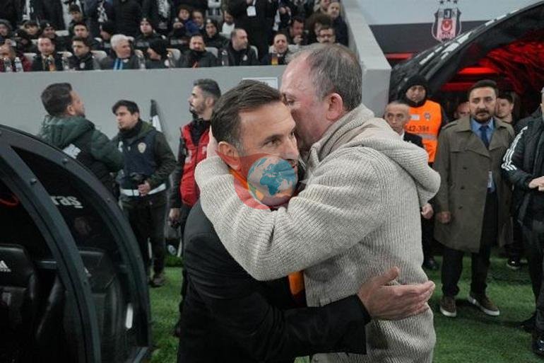 Beşiktaş-Galatasaray derbisinde taraftarlardan özel koreografi