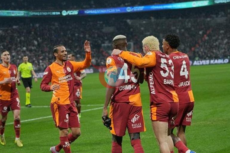 Beşiktaş – Galatasaray: 0-1 (İlk yarı)