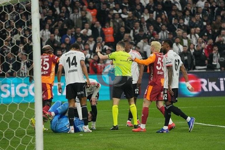Beşiktaş – Galatasaray: 0-1 (İlk yarı)