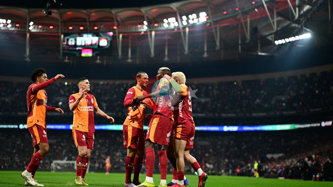 Galatasaray, Beşiktaş Deplasmanından 1-0'lık Zaferle Döndü