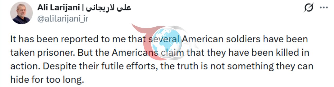 İran’dan esir asker açıklaması geldi, ABD yalanladı