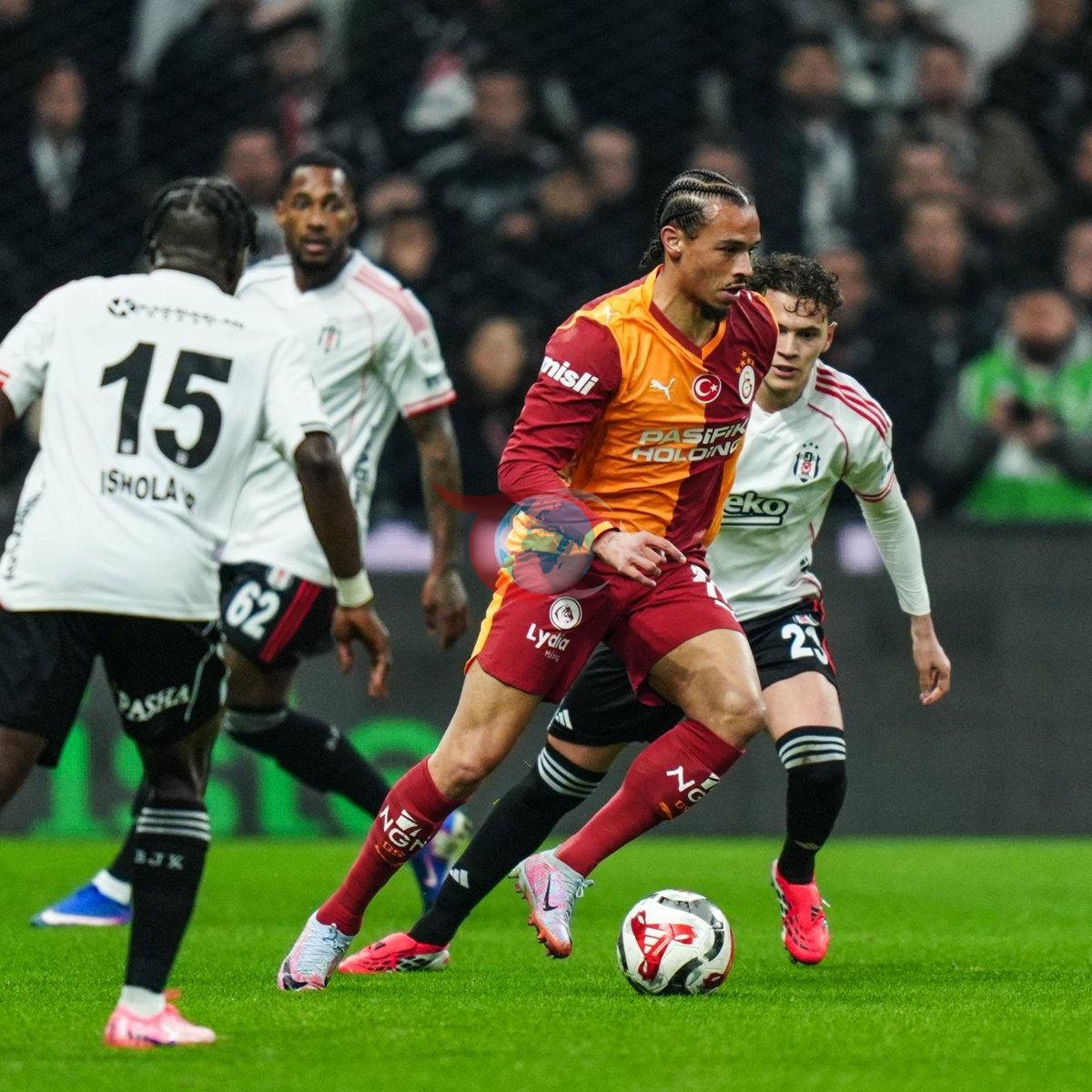 Beşiktaş-Galatasaray derbisinden Leroy Sane