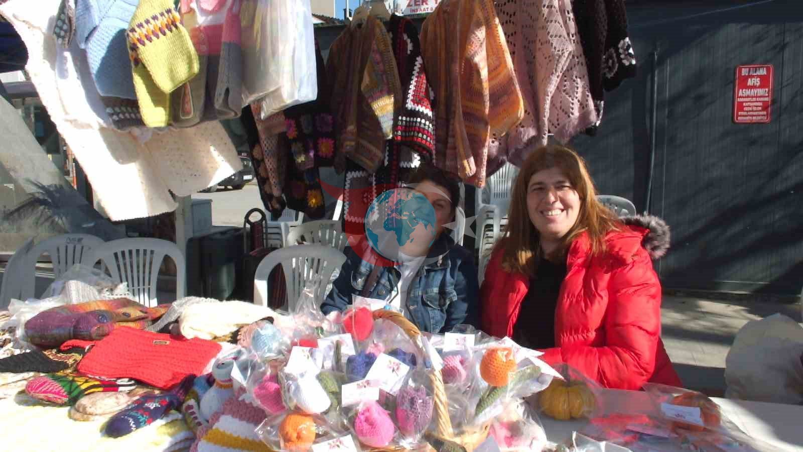 Balıkesir’de kadınların el emeği görücüye çıktı