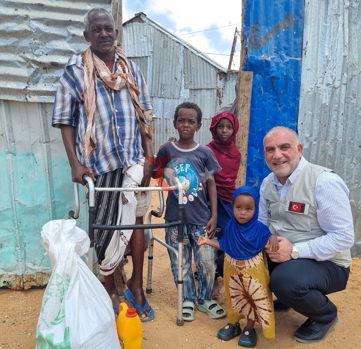 Başkan Sandıkçı'nın Somali'deki Yardım Faaliyetleri
