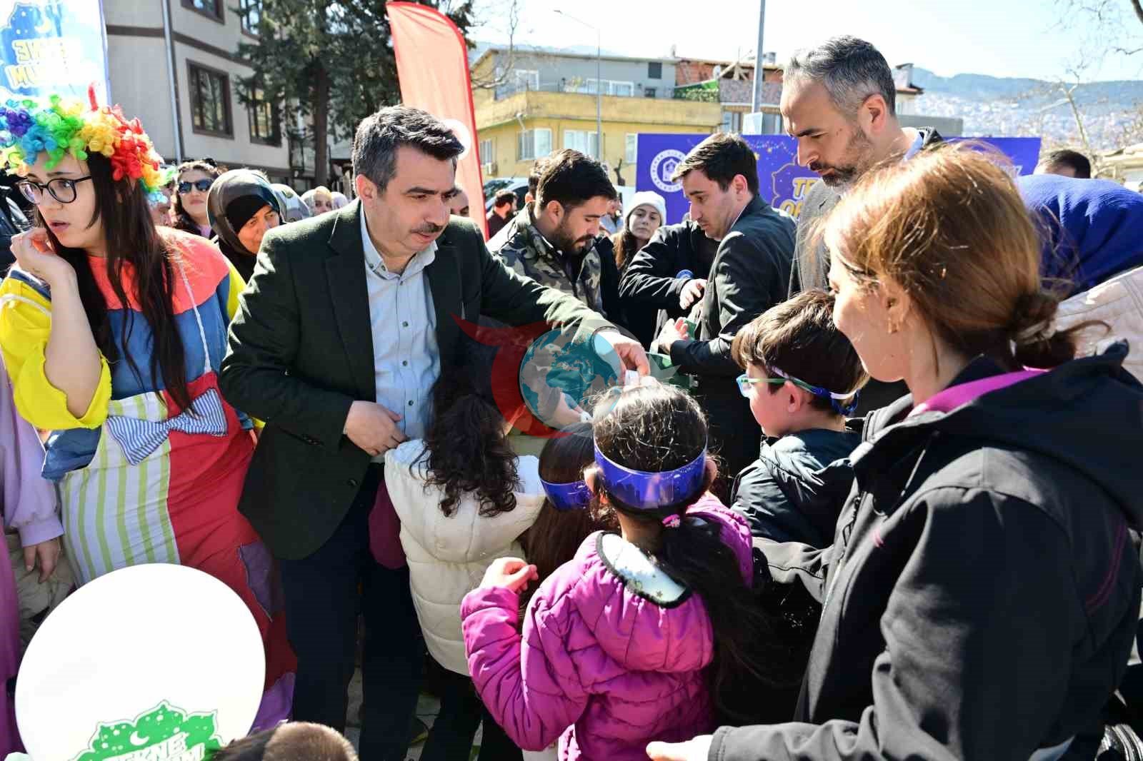 Yıldırım'da Çocuklar Tekne Orucu İftarında Buluştu