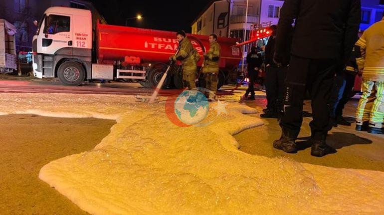 Bursada gaz paniği Kontrol için çakmak kullandı, patlama oldu