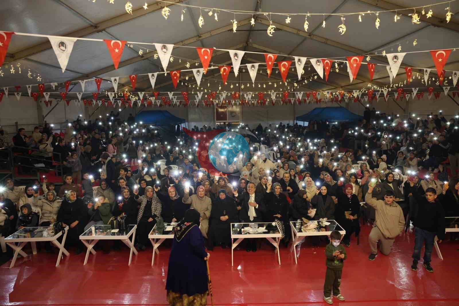 Sungurlu Belediyesi Ramazan etkinlikleri çadırına yoğun ilgi