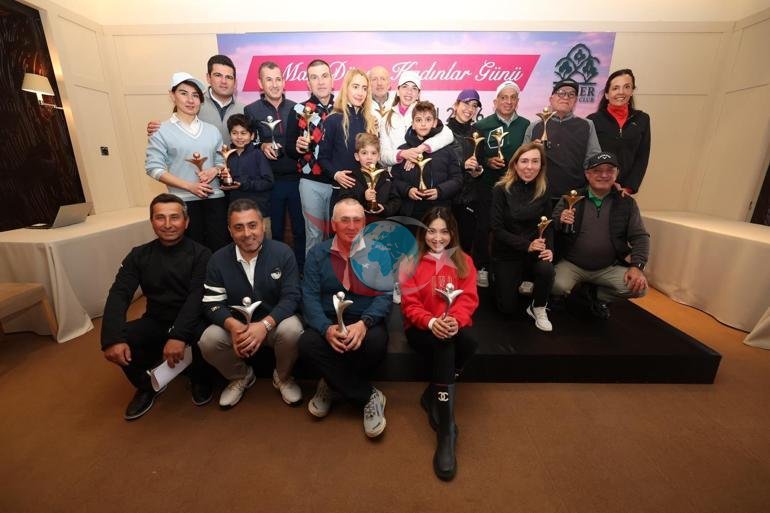 Kadınlar Günü Özel Golf Turnuvası Kemer Country Club’da düzenlendi
