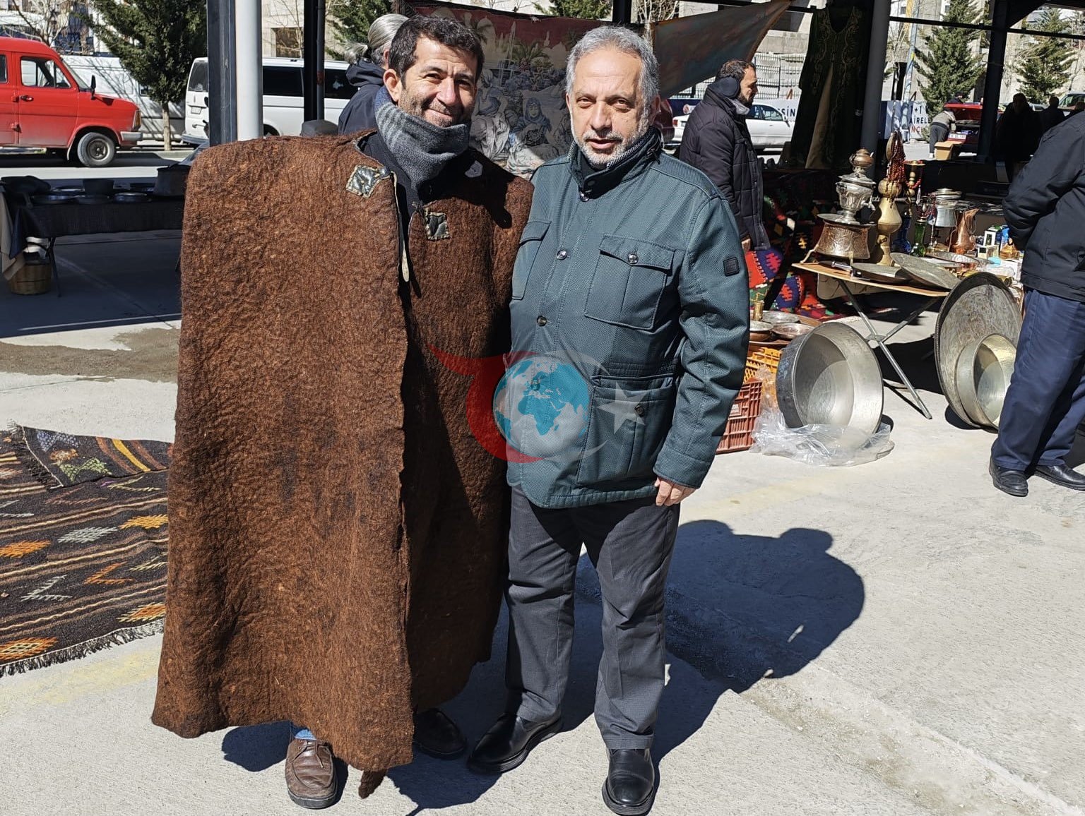 Başkan Yalçın Antika Pazarı’nda