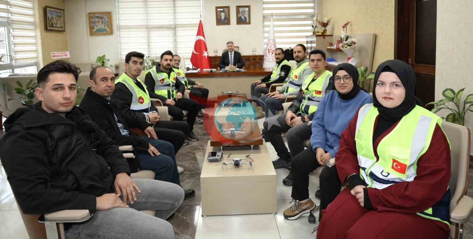 İHAKUT Havacılık Spor Kulübü&rsquo;nden Gençlik ve Spor İl Müdürlüğü&rsquo;ne ziyaret