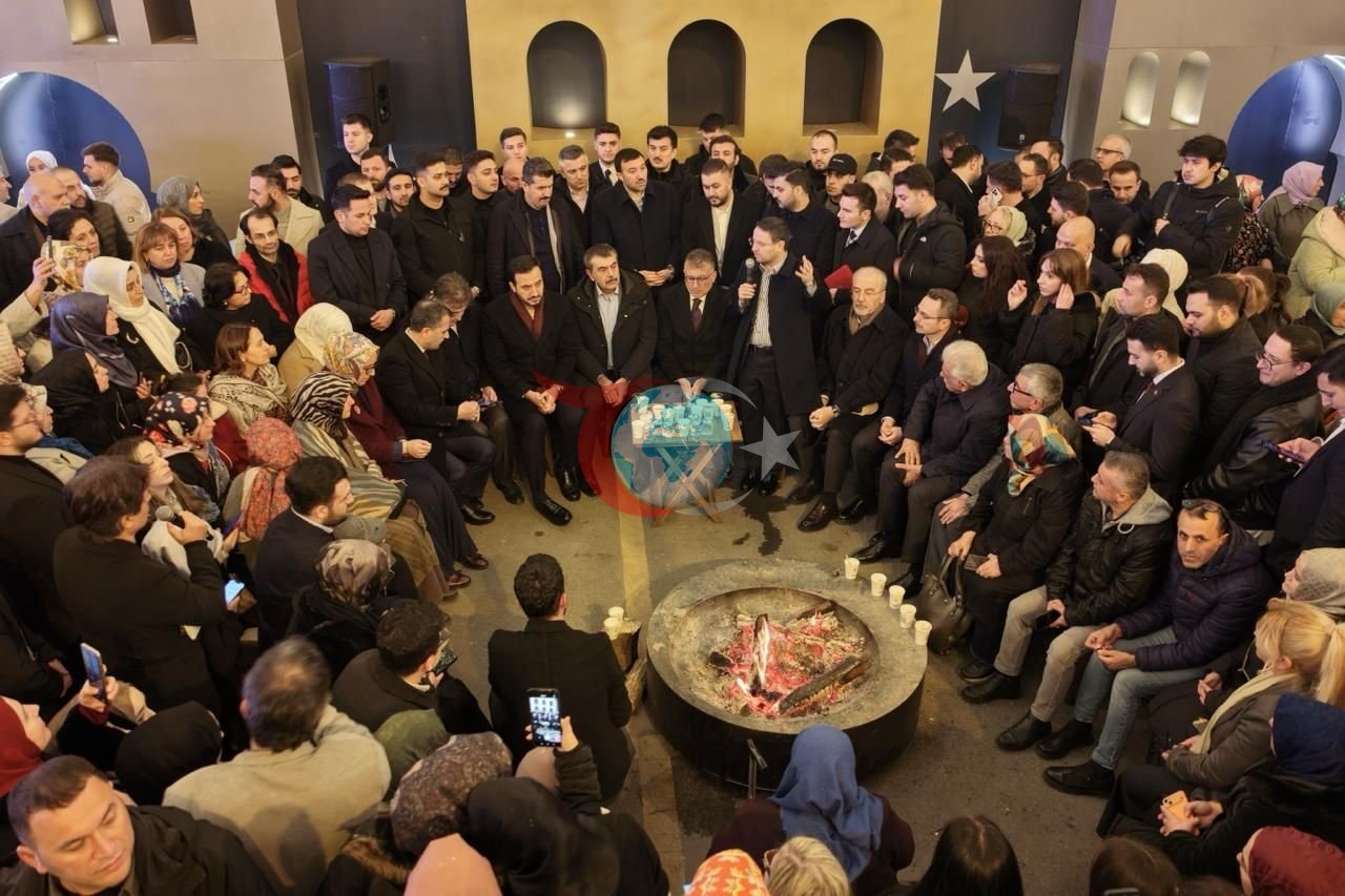 Bakanlar Akın Gürlek ve Yusuf Tekin ateş başında vatandaşlarla buluştu