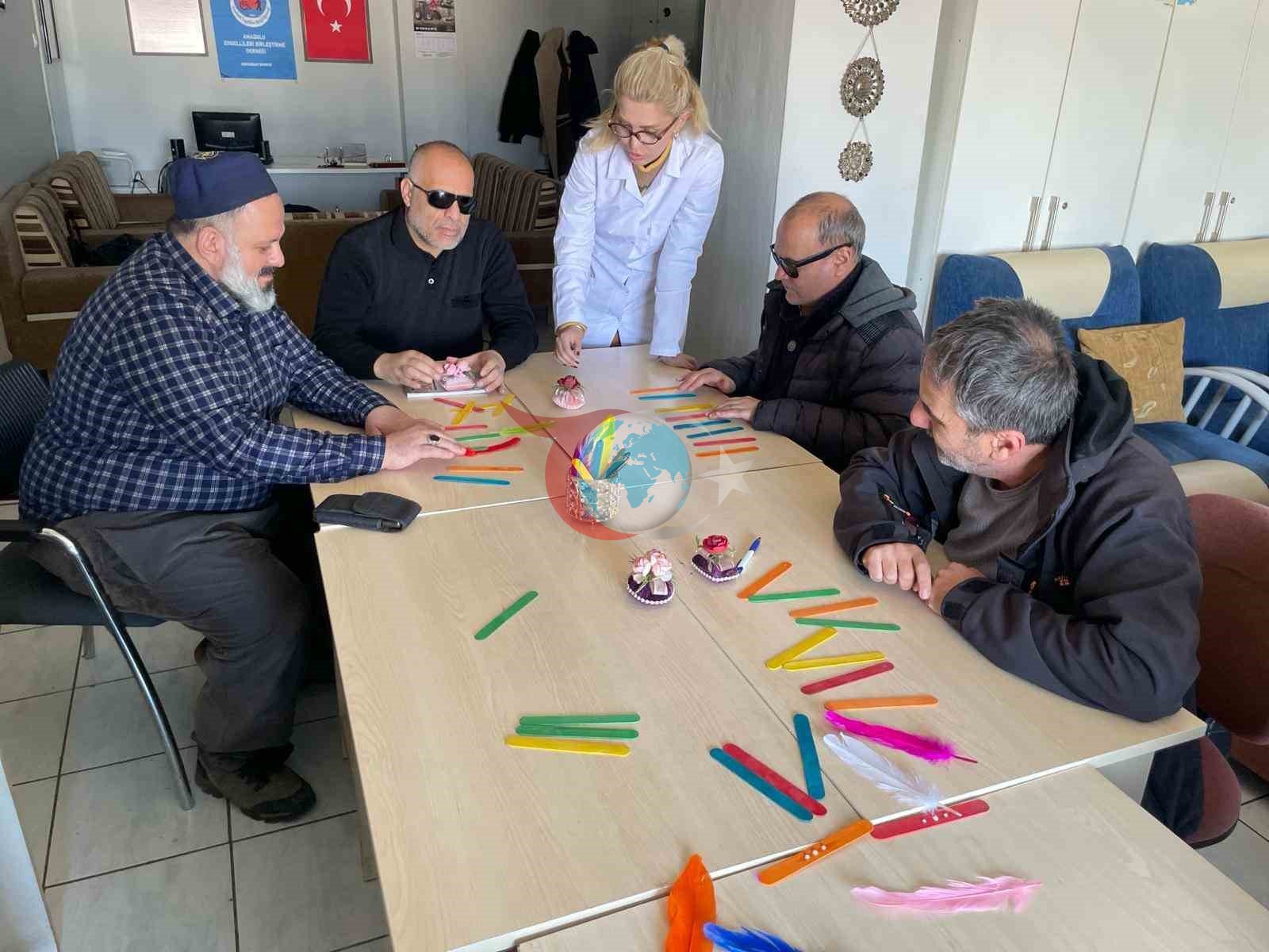 Erzurum&rsquo;da engellilere 