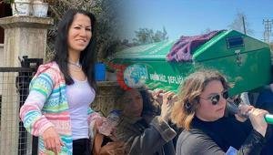 Kadınlar Gününde katledilen Sermin toprağa verildi Tabutunu kadınlar omuzladı