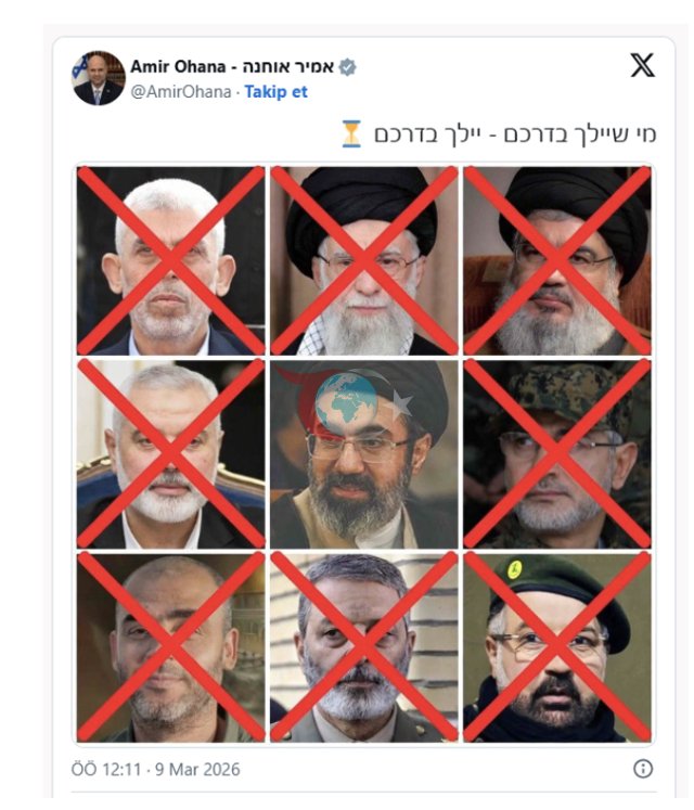 İsrail'den suikast tehdidi! Öldürecekleri yeni ismi açıkladılar - Resim: 0